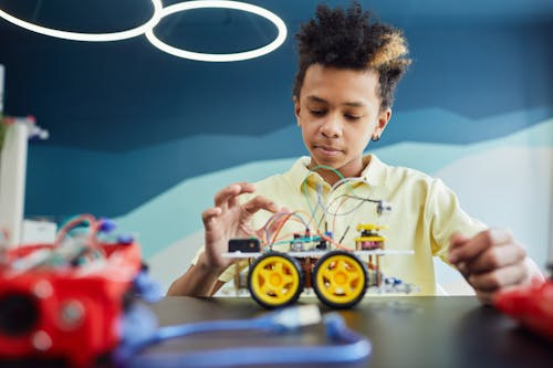 ISA Summer Code Camp classroom and activities