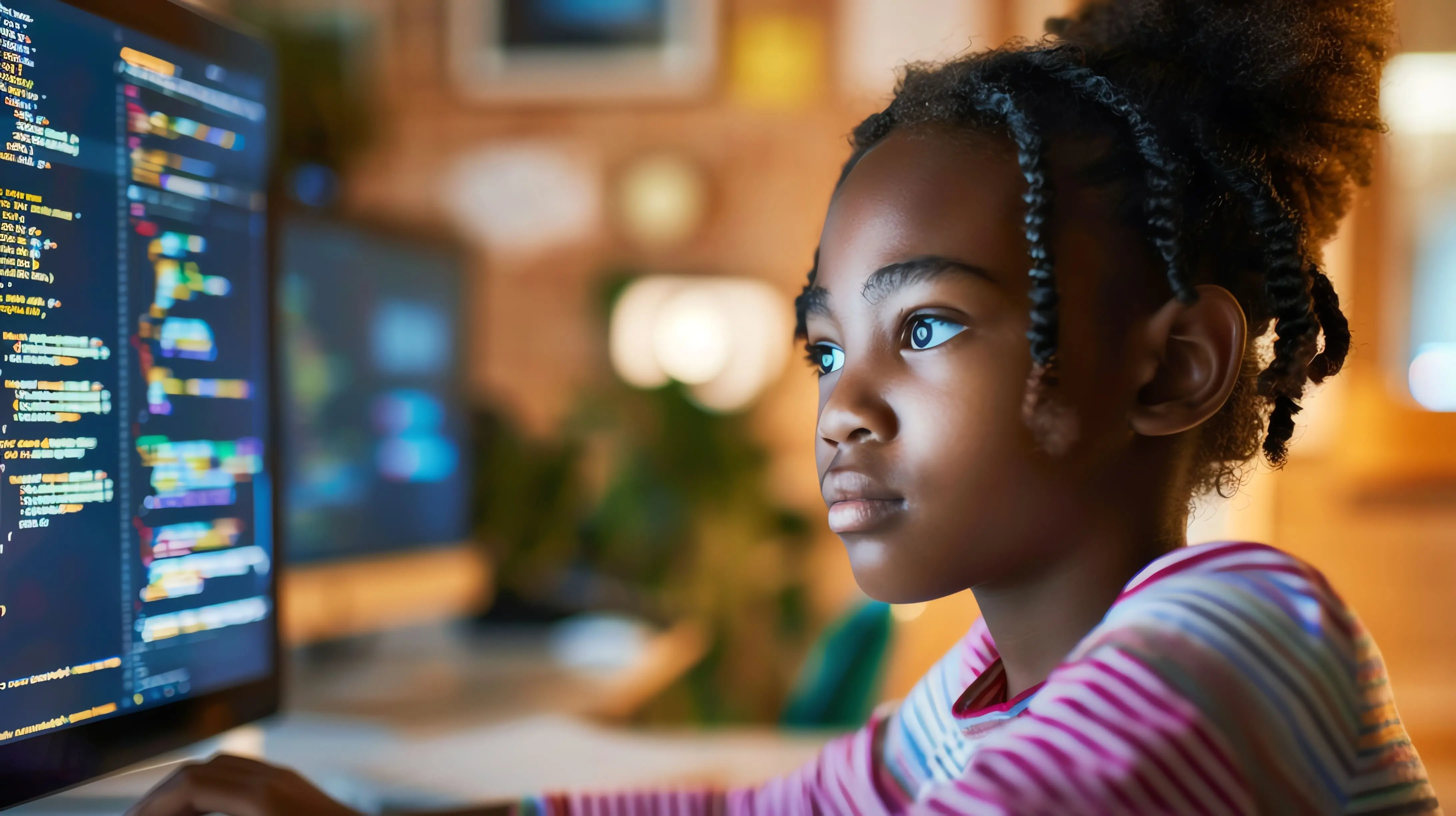 Students enjoying learning